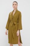 Халат Sisley колір зелений