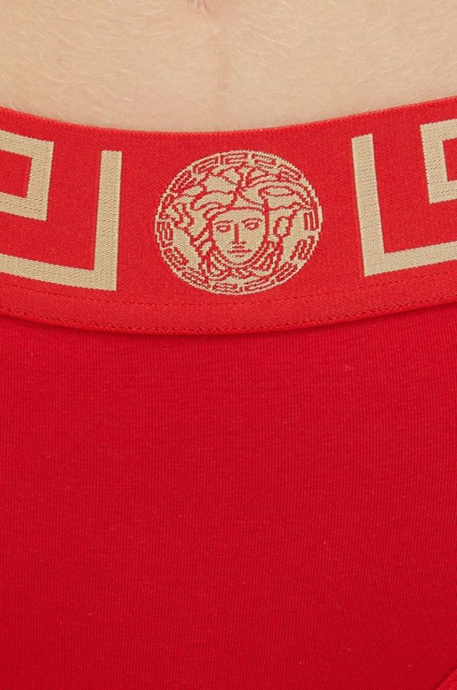 Труси Versace колір червоний фото 3