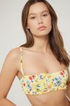 Купальний бюстгальтер United Colors of Benetton колір жовтий злегка ущільнена чашечка (2407354) Купальний бюстгальтер United Colors of Benetton колір жовтий злегка ущільнена чашечка (2407354)
