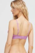 Бюстгальтер HUGO колір фіолетовий меланж