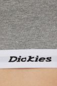 Бюстгальтер Dickies колір сірий однотонний