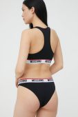 Бюстгальтер Moschino Underwear колір чорний однотонний (2298255)
