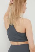 Спортивний бюстгальтер Fila Cisna колір сірий однотонний