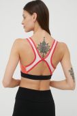 Спортивний бюстгальтер P.E Nation High Press колір помаранчевий візерунок Спортивний бюстгальтер P.E Nation High Press колір помаранчевий візерунок