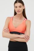 Спортивний бюстгальтер P.E Nation High Press колір помаранчевий візерунок Спортивний бюстгальтер P.E Nation High Press колір помаранчевий візерунок