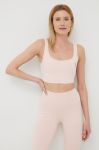 Спортивний бюстгальтер P.E Nation All Around колір рожевий однотонний