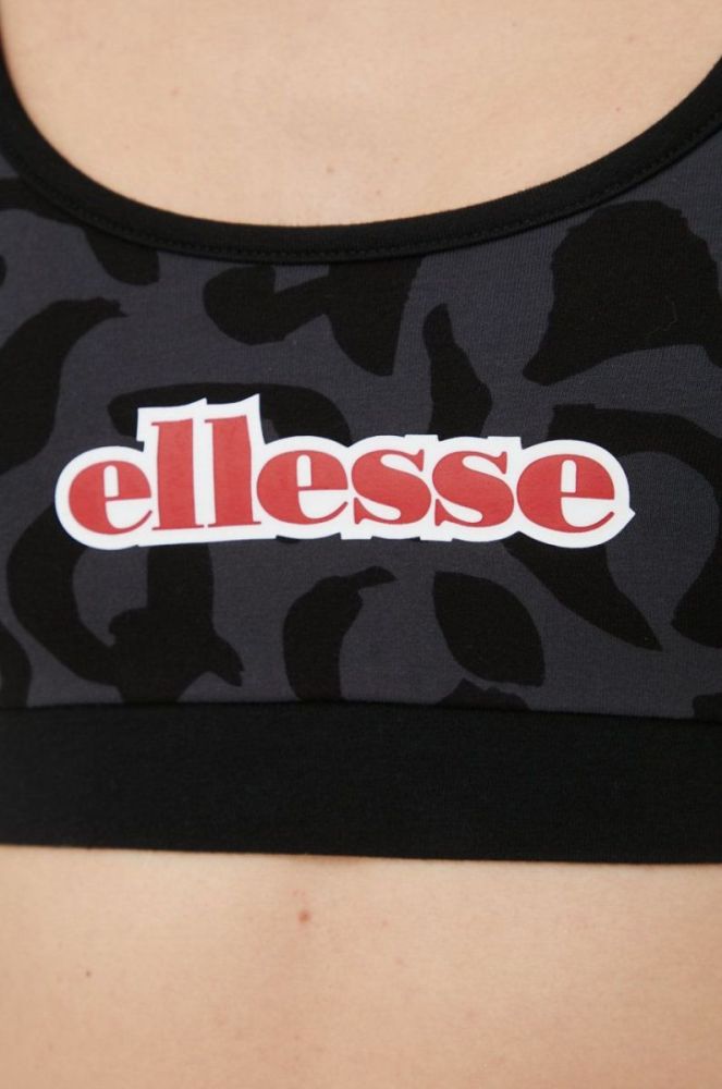 Бюстгальтер Ellesse колір чорний візерунок фото 5