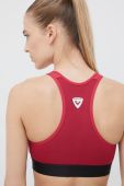 Спортивний бюстгальтер Rossignol колір бордовий однотонний