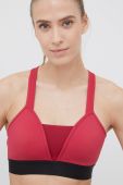 Спортивний бюстгальтер Rossignol колір бордовий однотонний