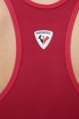 Спортивний бюстгальтер Rossignol колір бордовий однотонний
