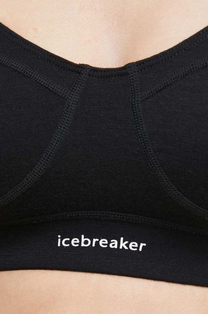 Функціональна білизна Icebreaker Queens Clasp колір чорний однотонна фото 5