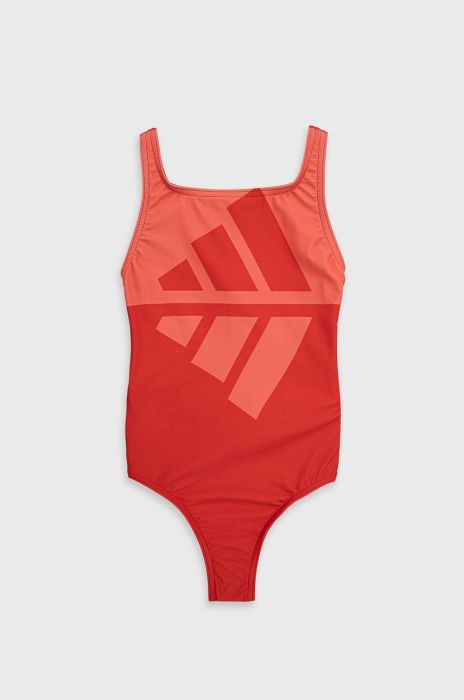 Дитячий купальник adidas Performance HC9647 колір червоний