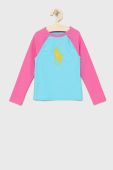 Дитячий купальний лонгслів Polo Ralph Lauren колір барвистий