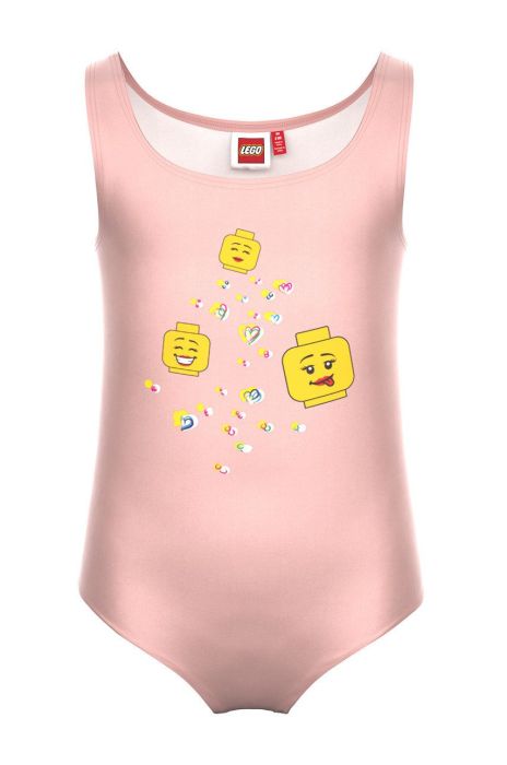 Дитячий купальник Lego Wear колір помаранчевий