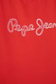 Суцільний дитячий купальник Pepe Jeans колір червоний