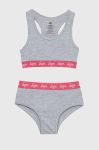 Дитячі труси і бюстгальтер Hype колір сірий