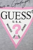 Дитяча піжама Guess колір рожевий однотонна