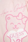 Дитяча піжама Guess колір рожевий з принтом (2355787)