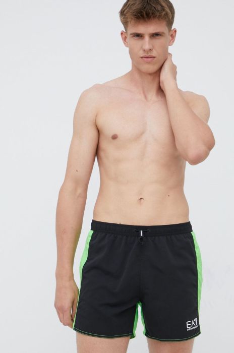 Купальні шорти EA7 Emporio Armani колір чорний (2442275)