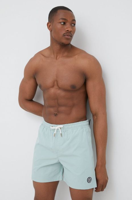 Купальні шорти Jack & Jones колір бірюзовий