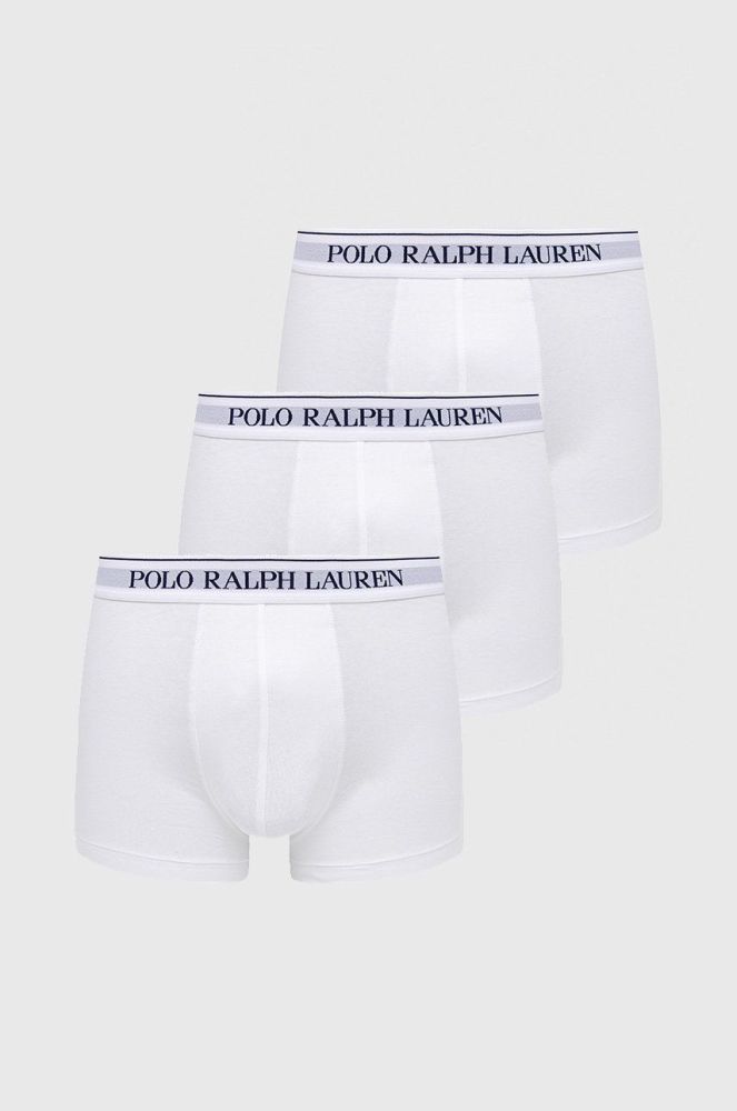 Боксери Polo Ralph Lauren (3-pack) чоловічі колір білий