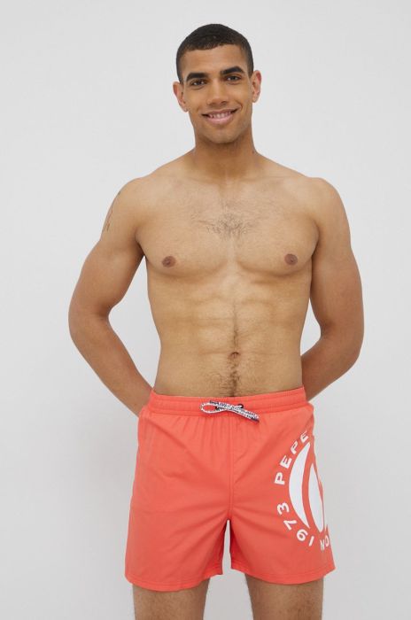 Купальні шорти Pepe Jeans Renzo D колір помаранчевий
