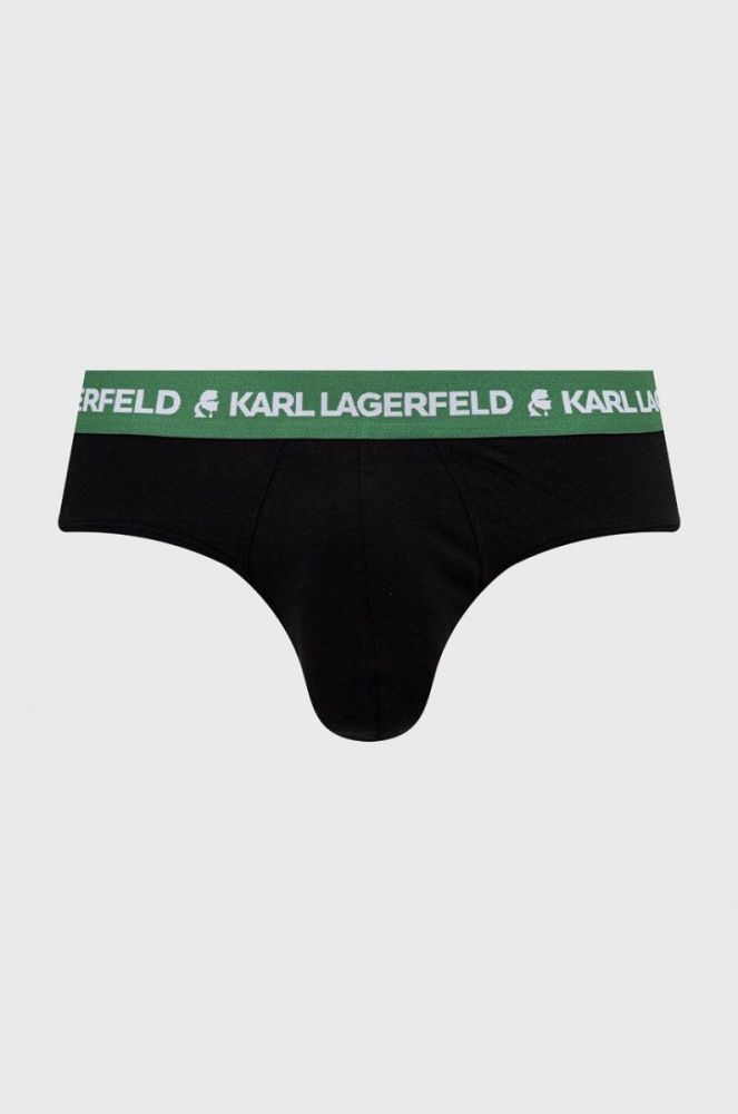 Сліпи Karl Lagerfeld 3-pack чоловічі колір чорний (2894479) фото 2