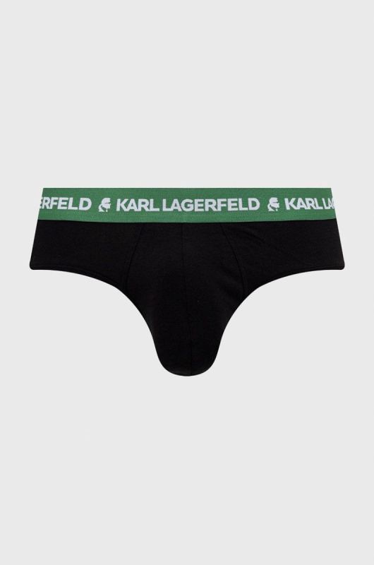 Сліпи Karl Lagerfeld 3-pack чоловічі колір чорний (2894479) фото 2