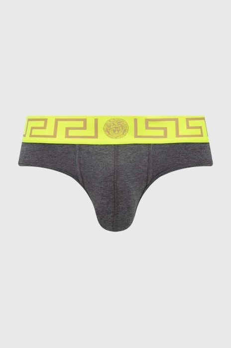 Сліпи Versace чоловічі колір сірий