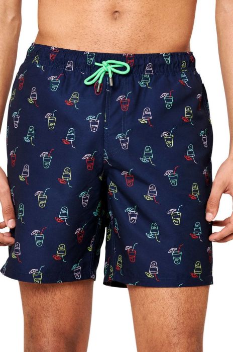 Купальні шорти Happy Socks колір синій (2250984)