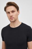 Футболка United Colors of Benetton чоловічий колір чорний однотонний (2085912)