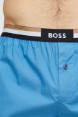 Бавовняні боксери BOSS 2-pack колір блакитний (3183338)