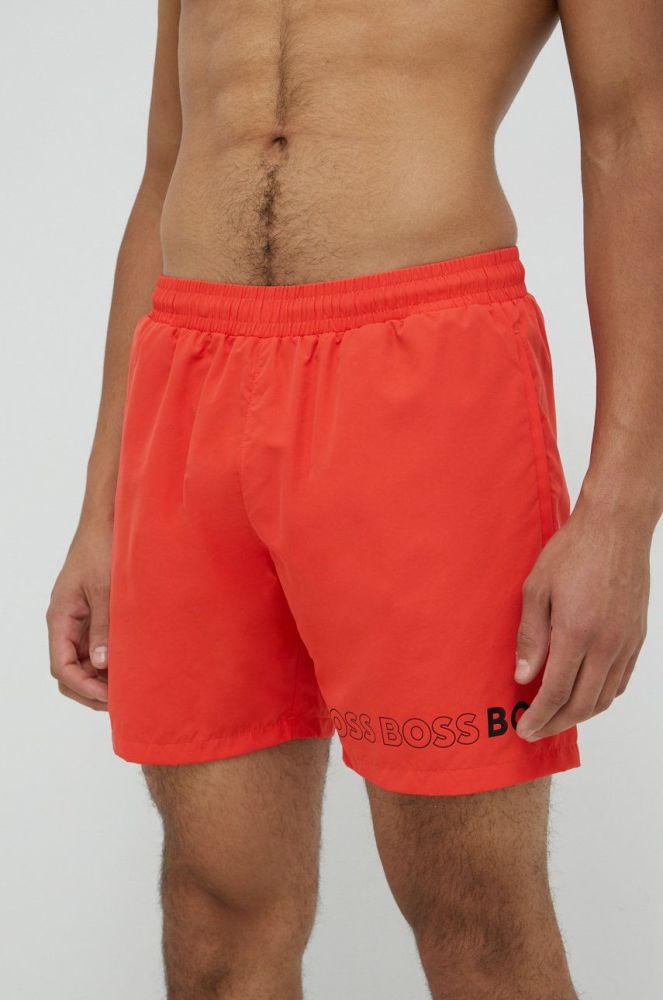 Купальні шорти BOSS колір помаранчевий (2624466)