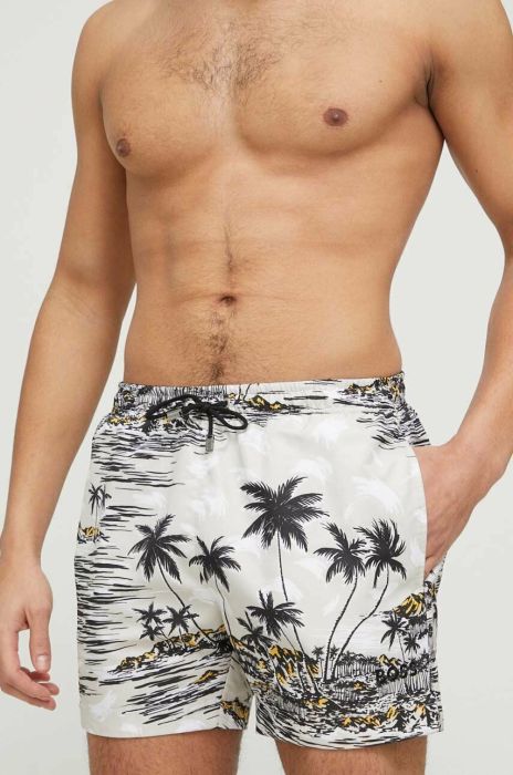 Купальні шорти BOSS колір білий (3183344)