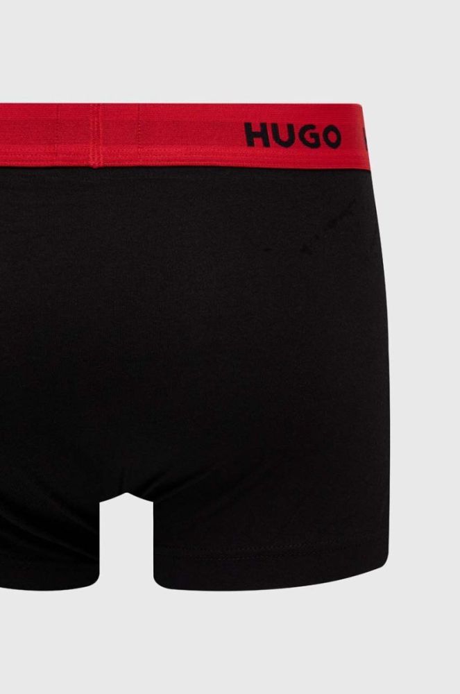 Боксери HUGO 3-pack чоловічі колір сірий (3480519) фото 5