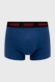 Боксери HUGO 3-pack чоловічі колір сірий (3206205)