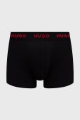 Боксери HUGO 3-pack чоловічі колір червоний (3206195)