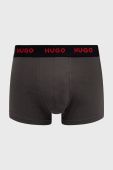 Боксери HUGO 3-pack чоловічі колір зелений