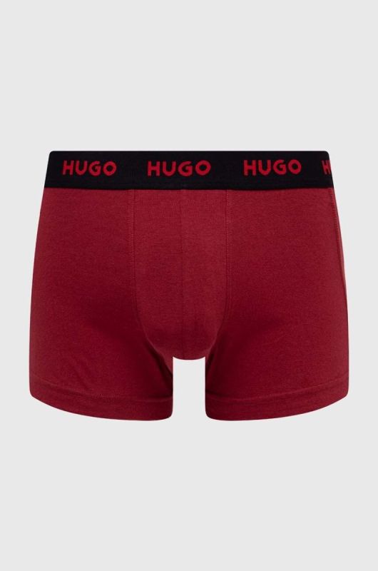 Боксери HUGO 3-pack чоловічі колір блакитний (3487096) фото 2
