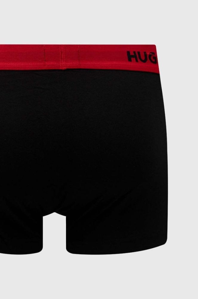 Боксери HUGO 3-pack чоловічі колір чорний (3480516) фото 7