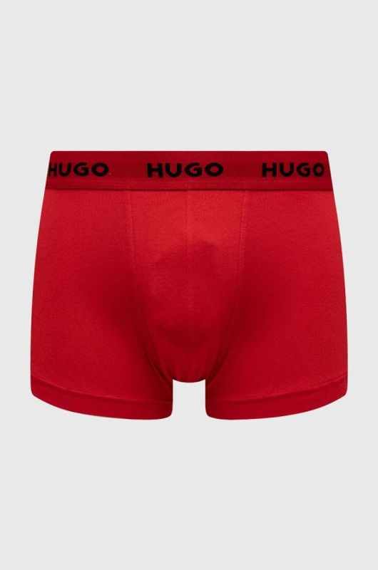 Боксери HUGO 3-pack чоловічі колір чорний (3076529) фото 2
