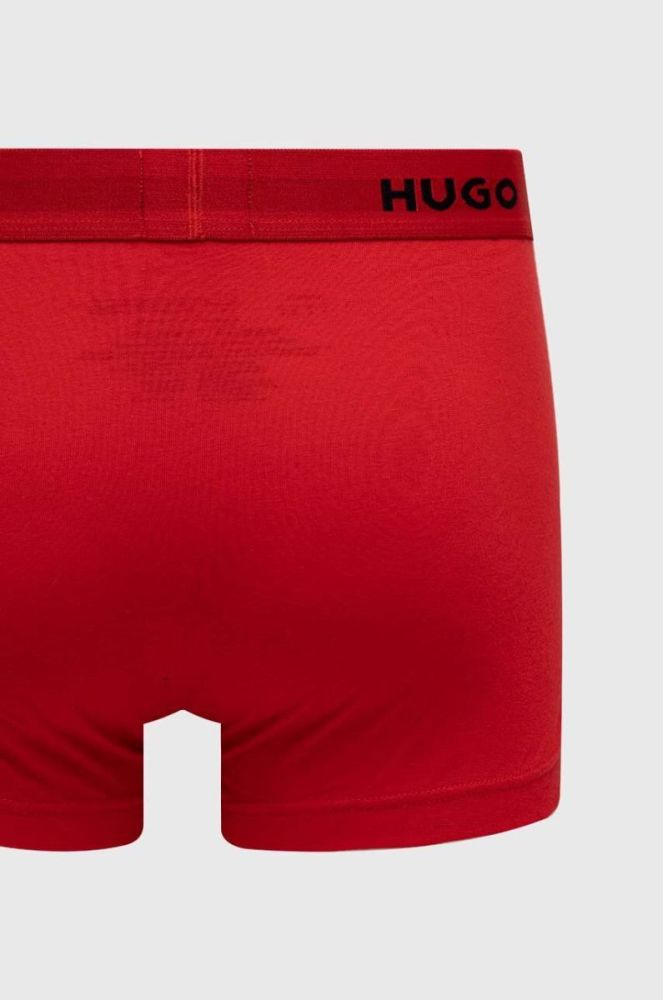 Боксери HUGO 3-pack чоловічі колір чорний (3076529) фото 5