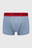 Боксери HUGO 3-pack чоловічі колір чорний (3076524)