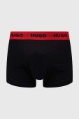 Боксери HUGO 3-pack чоловічі колір чорний (3076524)