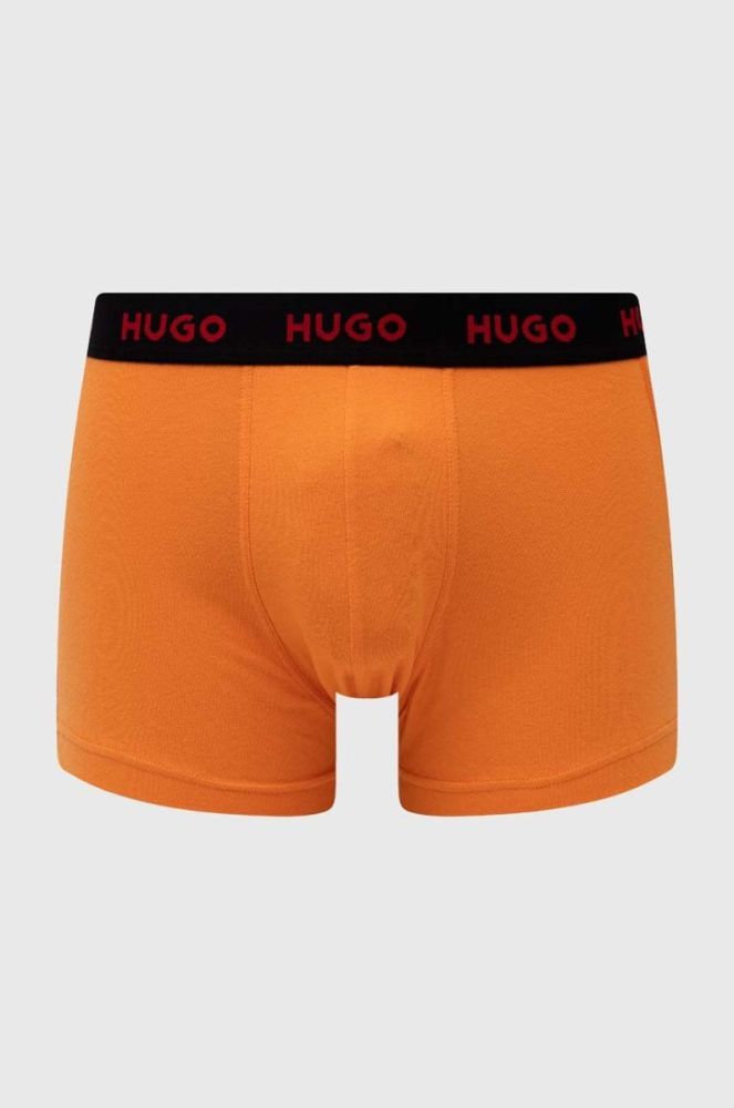 Боксери HUGO 3-pack чоловічі колір чорний (3076539) фото 3