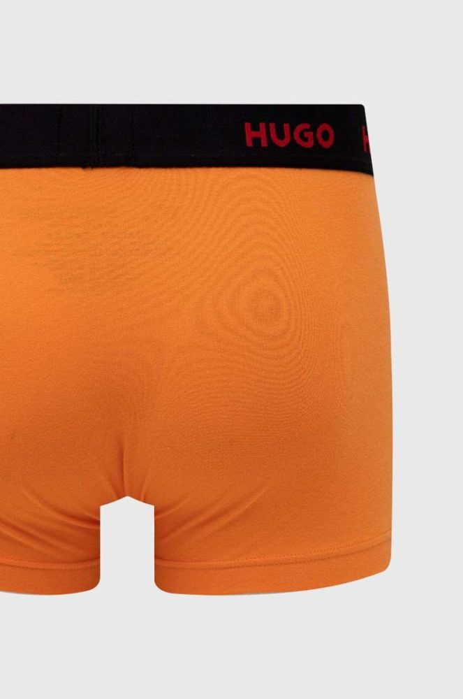 Боксери HUGO 3-pack чоловічі колір чорний (3076539) фото 6