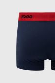 Боксери HUGO (3-pack) чоловічі колір блакитний (2486029)