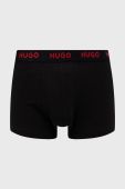 Боксери HUGO (3-pack) чоловічі колір зелений