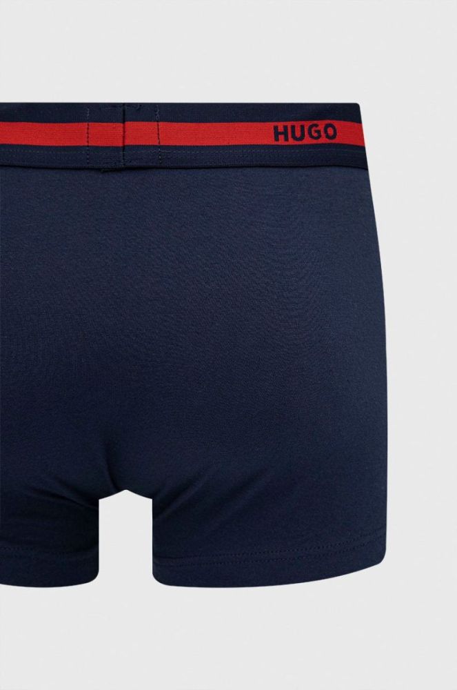 Боксери HUGO 2- pack) чоловічі колір синій фото 3
