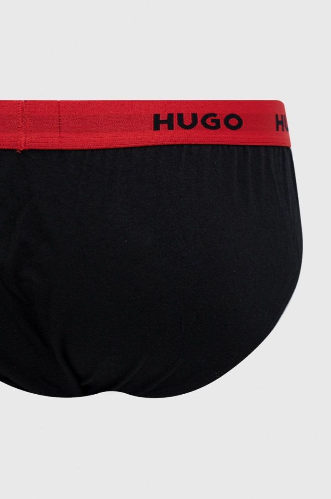 Сліпи HUGO (3-pack) чоловічі колір барвистий фото 2